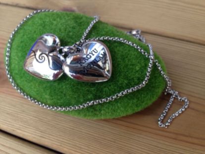 Heart Shape Pendant with Necklace ∣ 心型吊墜連項鏈